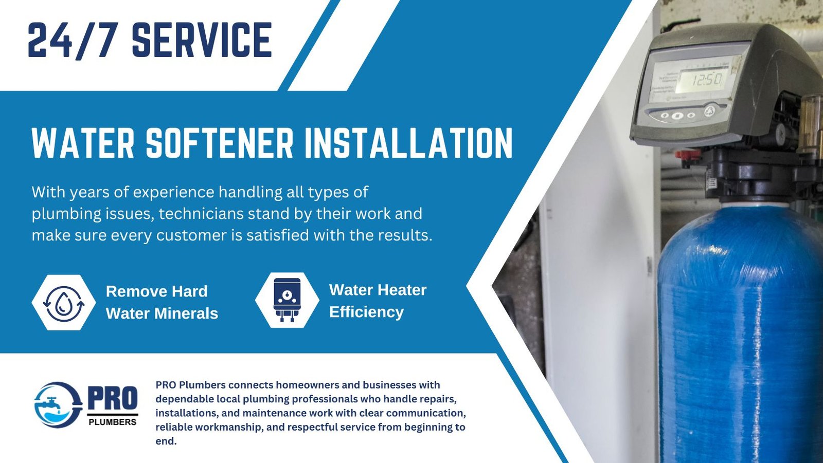 Water softener installation in Sierra Vista, AZ